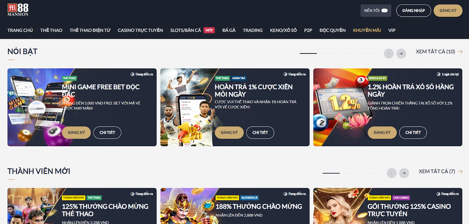 Những ưu điểm vượt trội của M88